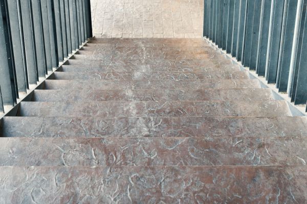 Cost of Concrete Stair Stamping in Ventura