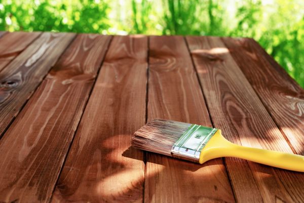 Patio Floor Staining in Ventura