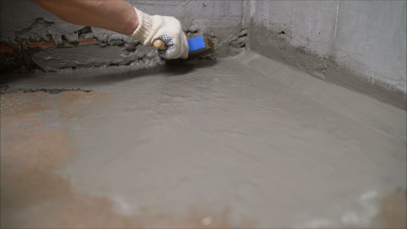 Sealed Concrete Finishing